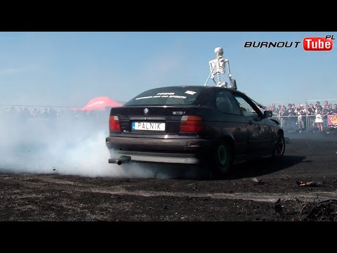 Mistrz Pokazu Mocy klasa PRO - "PALNIK" - BMW E36 325 Compact cz.2 -Majówka z BMW Toruń 2025