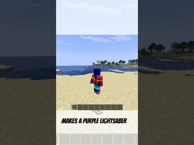 Lightsabers in Minecraft Minecraft Data Pack