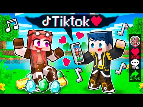 CREO I TIKTOK SU MINECRAFT!