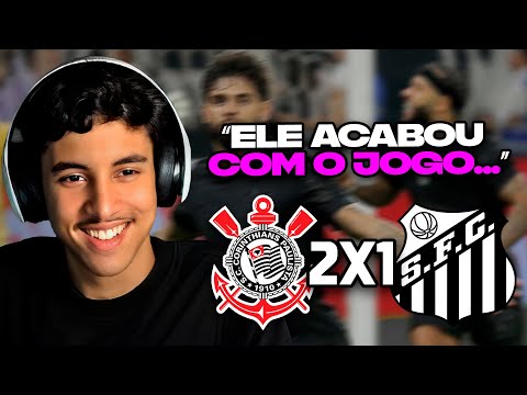RENATO REAGE: MELHORES MOMENTOS: CORINTHIANS 2 X 1 SANTOS | 9ª RODADA | PAULISTÃO 2025