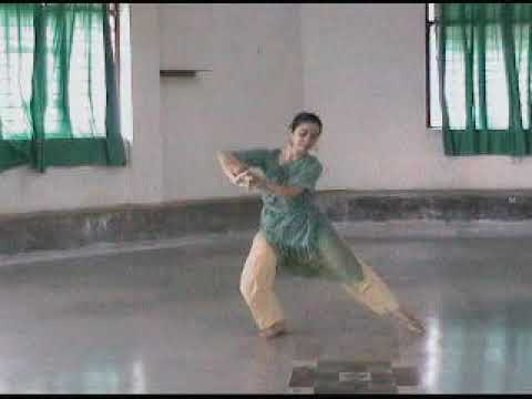 (05) Kuchipudi Dance Steps 1 st & 2nd half  (Sitting steps)