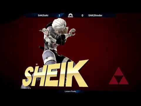 Rewired 2016 Smash 4 Losers Finals - SAK|Saiki (Sheik) vs SAK|Stroder