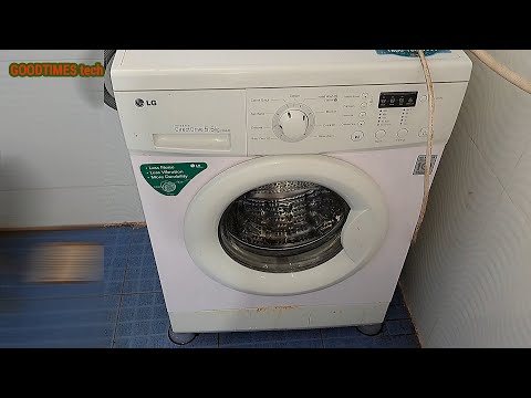 LG Front load washing machine vibrating a lot | moving here and there | Let's solve.