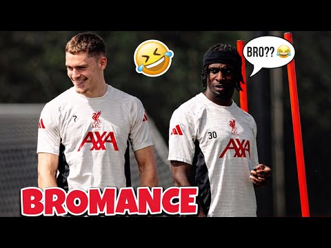 9 Minutes Of Florian Wirtz & Jeremie Frimpong’s Bromance Moments | Funny Moments, Friendship & Vibes