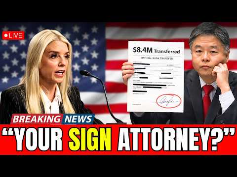 Lieu CATCHES Bondi's Signature on $8.4M Epstein Transfer — Sent 19 Hours After She Signed