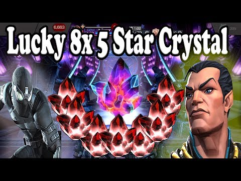 8x 5 Star Crystal Opening - Marvel Contest of Champions