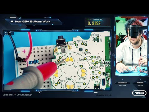 How Game Boy Advance Buttons Work - RetroSix Explains