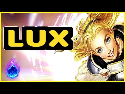 LUX VS ORIANNA - 6/3/8 KDA MID GAMEPLAY