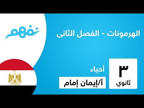 الهرمونات - الفصل الثانى - التنسيق الهرمونى - أحياء - الثانوية العامة - المنهج المصري - نفهم