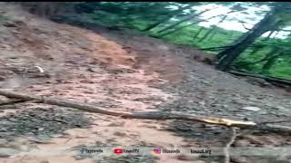 preview picture of video 'Landslide near Sanwara Kalka-Shimla Highway'