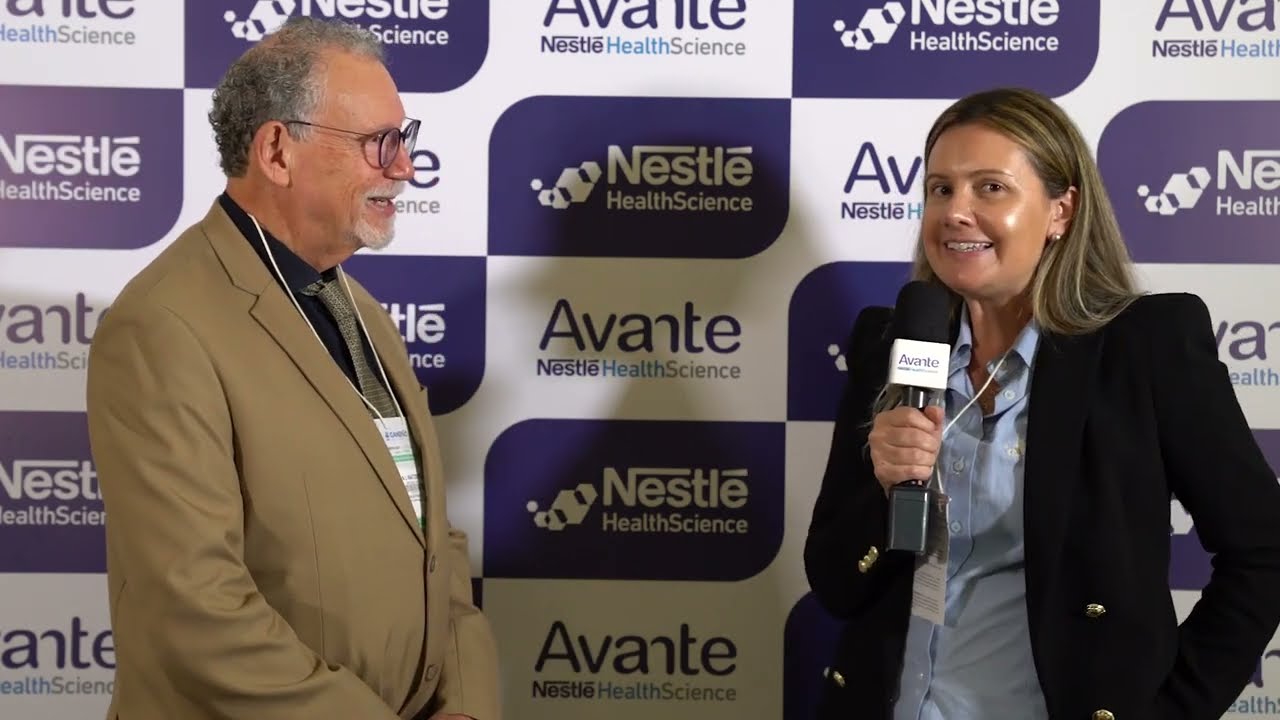 Mariana Lemos da Nestlé entrevista Dr. Dan L. Waitzberg 