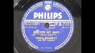 Tony Bennett  'One For My Baby'  1957 78 rpm