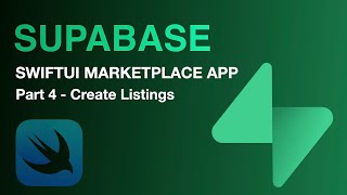Supabase Marketplace App - Creating Listings - Part 4