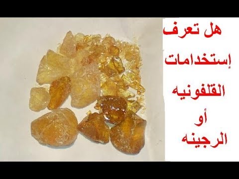 إستخدامات القلفونيه او الرجينه