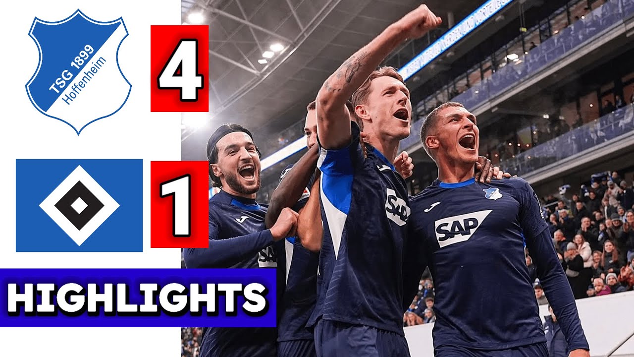 Hoffenheim vs Hamburger SV Video Highlights