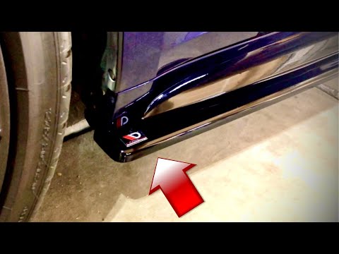 Maxton Design Side Skirt Install | Audi S5 Sportback B9