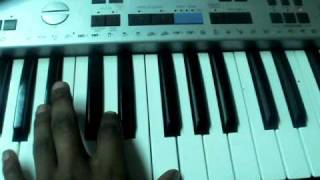 Omarion last night (kinkos)piano lesson  (left hand chords)