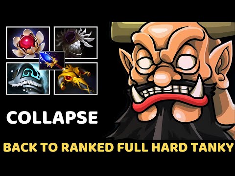 COLLAPSE [Centaur Warrunner] Back To Ranked Full Hard Tanky 7.37 Dota 2