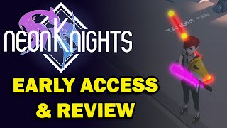 Neon Knights Early Access Look and Review of New EPIC Roguelike Roblox Game