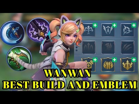TO ALL WANWAN USER MUST TRY THIS WANWAN BEST BUILD AND EMBLEM🔥 | Wanwan Tiktok