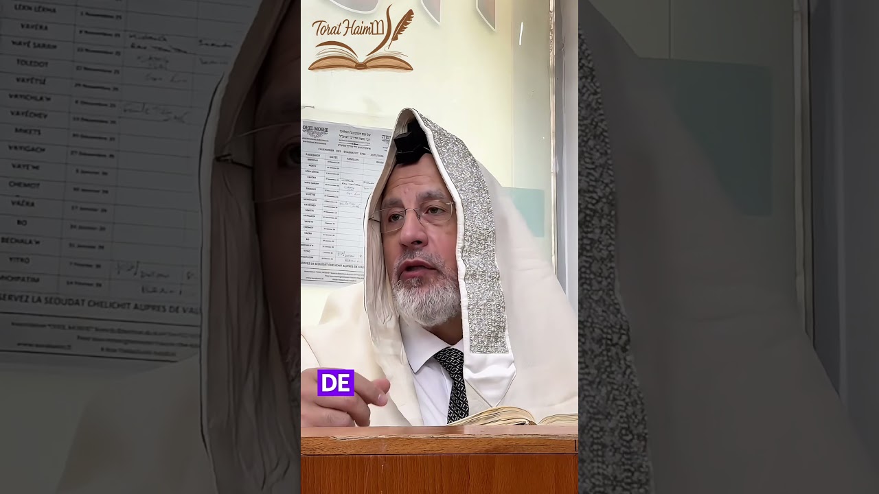 À la synagogue, chaque geste compte.