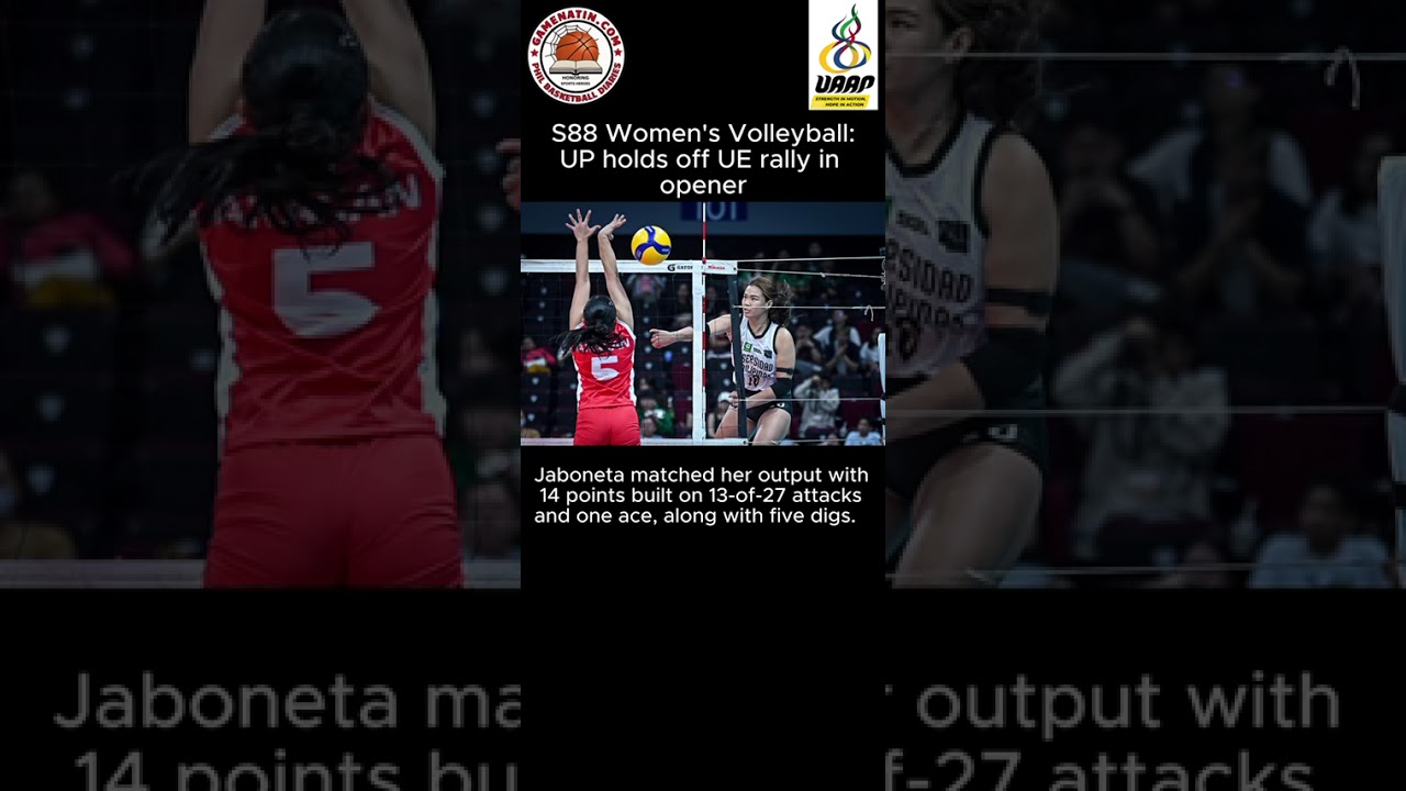 UAAP Women's Volleyball: UP uncorks balanced attack in win over UE