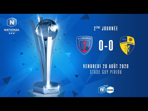 US Concarneau vs Stade Briochin, National 2020/21, 2ème journée