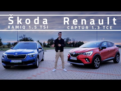 Veľký porovnávací test Škoda Kamiq 1.5 TSI vs. Renault Captur 1.3 TCE | auto motor a šport obrazok