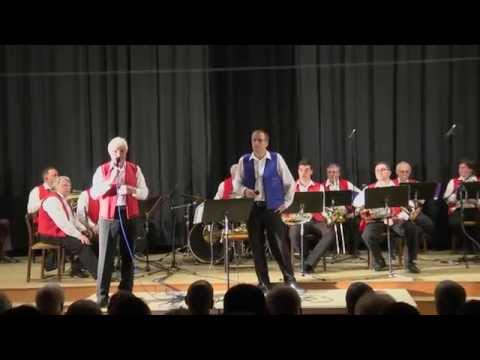 Moravěnka - vyjímečný koncert 2014 Jedovnice + Olšověnka a Bivojanka (brass band, blasmusik)