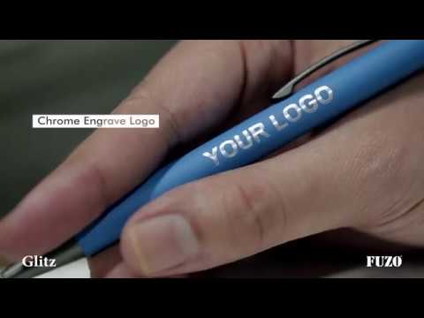 FUZO Glitz Pen with Chrome Engrave