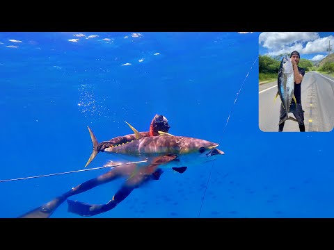 Spearfishing Ahi From Shore: A Divers Dream Come True / Hawaii Vlog