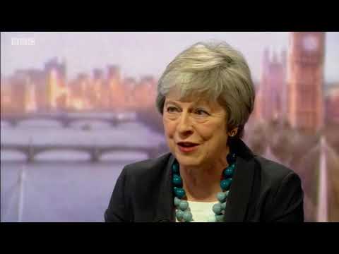 Theresa May's full interview on The Andrew Marr Show