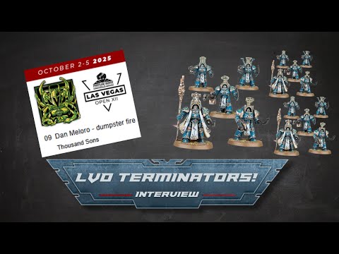 30 Terminators? Talking with the Top Thousand Sons Player at LVO