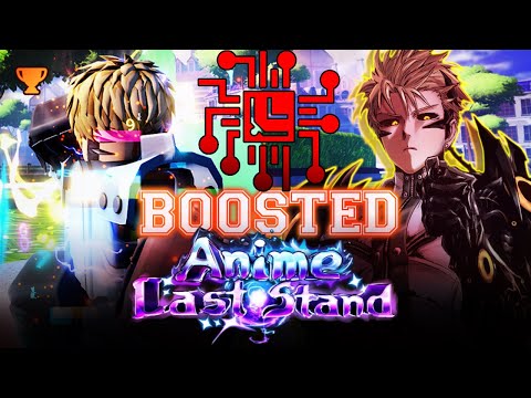 Boosted Glitched Glorious Genos Showcase in Anime Last Stand Roblox Jenos