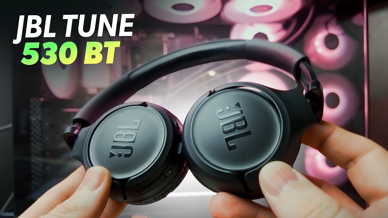Miniatura da avaliação em vídeo de Fone de Ouvido Bluetooth JBL Tune 520BT On-Ear