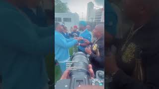 50cent , therealnoreaga , nelly backstage at Lovers &amp; Friends Festival in Las Vegas