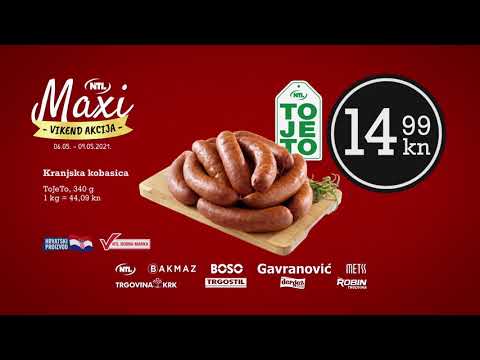 MAXI VIKEND AKCIJA 06.05. - 09.05.2021.