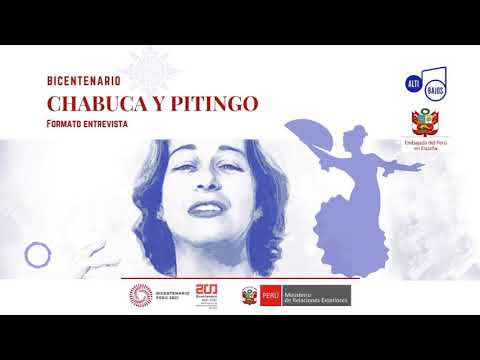 CHABUCA Y PITINGO Entrevista con la Dra. Claudia Arbulú Soto Agregada de la Embajada del Peru, video de YouTube