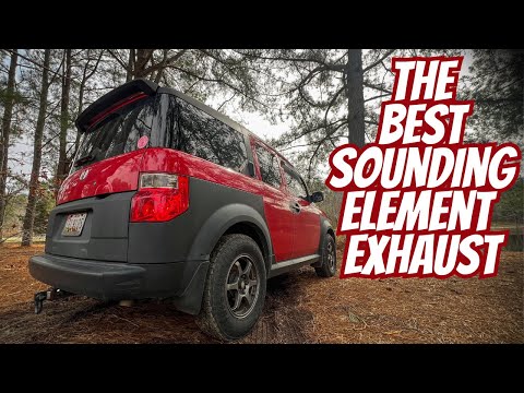 The BEST Sounding Honda Element Exhaust!