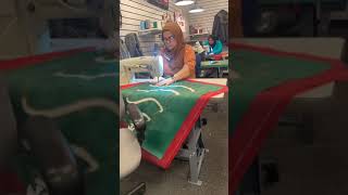 It's #christmas time! #merrychristmas #flag #sewing