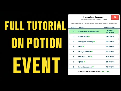 Eatventure: Step by step tutorial on the potion event