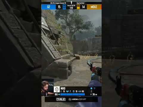 NIKO-God Aim! "ONETAP MACHINE" #g2niko #g2 #csgo #onetap #headshot #eslproleagueseason18