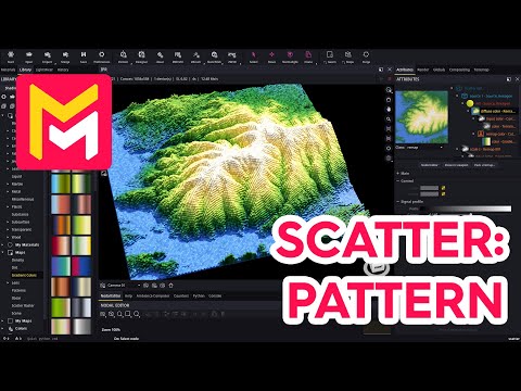Maverick Render Product Viz Scatter Pattern