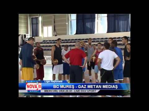 Marcel Ţenter despre BC Mureş vs Gaz Metan - NovaTv Mediaş