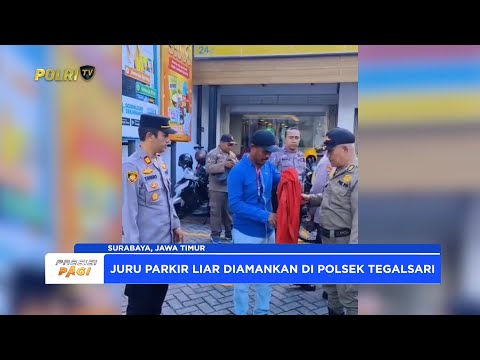 PERSONEL GABUNGAN GELAR PENERTIBAN JURU PARKIR LIAR DI MINIMARKET WILAYAH KECAMATAN TEGALSARI