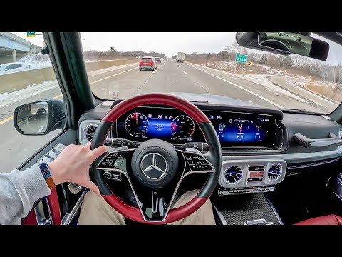 2025 Mercedes-Benz G550 - Daily Driving The New Inline-6 G Wagon