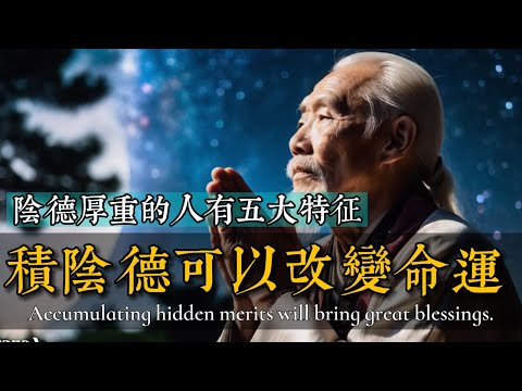 積陰德意思