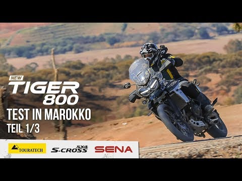 Triumph Tiger 800 2018 in Marokko – Testbericht Teil1/3 – Ab nach Marokko + Modellübersicht