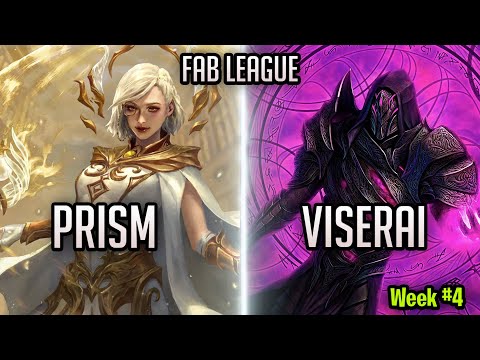 FAB League Week #4: | TCGz Alex Sneed (Prism) vs. TKF Steven Rodriguez (Viserai)