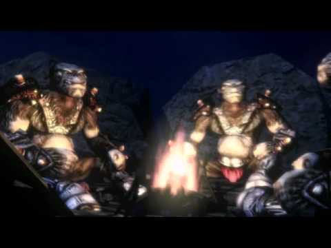 Lets Play Gothic 2 DNDR Part 279b - Cutscene "OrcAttack"